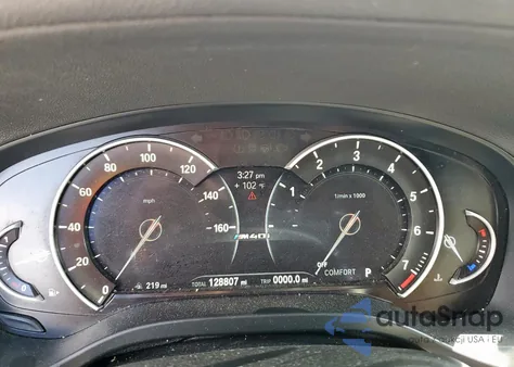 2018 BMW X3 xDrivem40I из США, поврежденный, VIN 5UXTS3C50J0Y94260